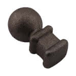 Aufsatzkugel geschmiedet Kugelspitze,Ansatz 26 mm / 32 x 65 mm / Nr. 935648