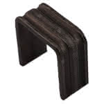 Bündchen 1x 12 x 12 & 2x 12 x 5 mm,Nr. 939001 (VE=100 Stk)