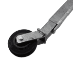 Torlaufrolle M.Teleskop-Federbein 963078,Federweg 60 mm / Feuerverz. bis 70 Kg