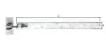 Ladenband Feuerverz. verstellbar,M12 / 460 mm (VE=6)