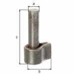 Kloben z. Anschweißen,13 mm (VE=10)