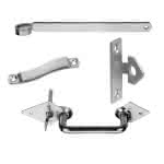 Stalltürklinken-Garnitur Feuerverz.,Typ 3009 / 250 mm