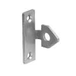 Klinkhaken verz.,z. Aufschrauben (VE=50)