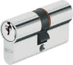 ABUS Service-Doppelzylinder / C83N,ohne Schlüssel / 40 x 40 mm