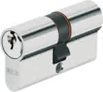 ABUS Service-Kurzzylinder / C73N,ohne Schlüssel / 28 x 34 mm