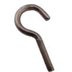 Edelst. gebogene Schraubhaken,M6 x 60 mm / Nr.011er06060.00 (VE=100)