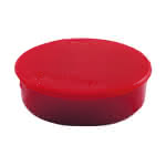 Haftmagnet / rund / 38 mm / rot,f. Magnetwand (VE=10)