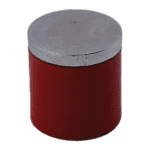 Topfmagnet 20,6 mm / rot m. Innengew. M6 / 40n