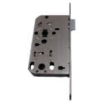 Badezellenschloss / 55 Dorn / 8/78 mm,DIN L / 20 mm Stulp rund silber / ZDG / 280Z