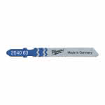 Milwaukee Stichsägeblatt f. Metall,T118A / Schnittlänge 55 mm / (VE=5),Zahnteilung 1,2 mm