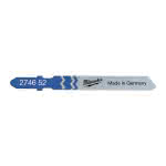 Milwaukee Stichsägeblatt f. Metall,T118G / Schnittlänge 55 mm / (VE=5),Zahnteilung 0,7 mm