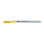 Milwaukee Stichsägeblatt f. Holz / Kurvenschnitt,T244D / Schnittlänge 75 mm / (VE=5),Zahnteilung 4 mm