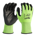 Milwaukee Schnittschutzhandschuh,Kl. 3 / Größe XL/10 Hi-Vis