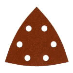 Milwaukee Schleifblatt 93x93mm K80 (VE=10),für Deltaschleifer