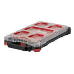 Milwaukee PACKOUT Organiser, inkl. Sortierboxen,Slim Compact 250 x 380 x 65 mm