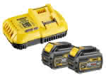 DeWalt FlexVolt Akku Starter Kit / DCB 118,inkl. 2 Stk. 54,0 V / 18 V max. 6 Ah