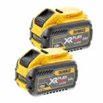 DeWalt FlexVolt Akku 2er Set / DCB547,2 Stk. 18V/54V / 9Ah