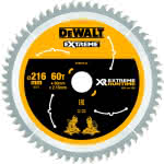 DeWalt HM Kreissägeblatt,216 / 30 mm / 60WZ/FZ