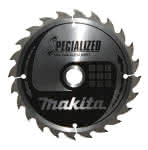 Makita HM Kreissägeblatt f. Akku-Maschinen,165 x 1,5 x 20 mm Z=24