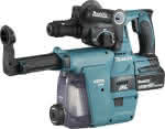Makita Akku-Kombihammer / DHR243RTJW,18V 5,0Ah 2x / Hepa-Staubabsaugung