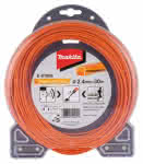 Makita Mähfaden Four-Leaf,2,4 mm (VE = 30 mtr.)