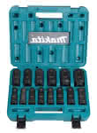 Makita Impact Black Schlagnuss-Set,1/2" - 14 tlg. 10-32 mm