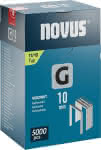 Novus Flachdrahtklammer,G - Typ 11 / 10 mm (VE=5000)