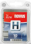 Novus Feindrahtklammer / Superhart,H - Typ 37 / 10 mm (VE=1000)