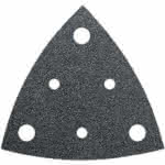Fein Schleifblatt / Dreiecksform / Klettbef.,80 mm / gelocht / Korn 240 (VE=50)