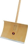 Schneeschieber Holz,500 mm mit Holzstiel