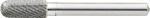 Forum HM-Frässtift,Walzenrundform / 8 x 20 mm / WRC 0820C