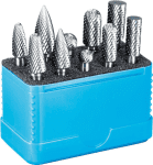 Forum Hartmetallfrässtift-Satz,10 tlg. / Schaft 6 mm / Zahnung C