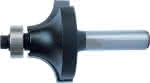 Fortis HW-Abrundfräser m. Anlauflager,r = 7,9 mm / NL = 15,5 mm / Schaft 8 mm