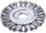 Forum Rundbürste Stahldraht,125 x 13 mm / Bohrung= 22,2 mm / gezopft