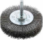 Forum Werkzeug-Rundbürste Stahldraht,70 x 18 mm / Schaft= 6 mm / gewellt