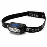 XCell LED Sensor-Kopfleuchte H230,mit Bewegungssensor inkl. Batterien / 230 Lumen