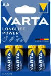 VARTA Batterie / Longlife Power,Mignon (AA) / 1,5V / 2960 mAh / 4er Blister