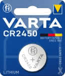 VARTA Batterie / Knopfzelle,CR2450 / 3V / 560mAh / 1er Blister