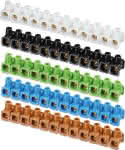 PVC-Dosenklemmleiste,12 polig / 2,5-6 mm² (BTL=10 STK)