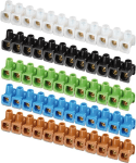 PVC-Dosenklemmleiste,12 polig / 2,5-6 mm² (BTL=10 STK)