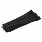 Kabelbinder (Polyamid 6.6 / Nylon),7,8 x 380 mm / schwarz / UV-stabilisiert (VE=100)