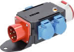 AS Adapter (CEE),Eingang: CEE-Stecker 1x16A,Ausgang: CEE-Steckdose 1x16A/3x230V