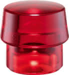 Halder Schonhammerkopf / SIMPLEX,30 mm / Plastik / rot