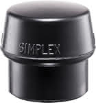 Halder Schonhammerkopf / SIMPLEX,30 mm / Gummi