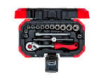 Gedore red Steckschlüssel-Satz,1/4" / 16-tlg. / 4-13 mm