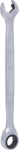 KS-Tools Ringratschenschlüssel,10 mm / gerade / m. Maulratsche