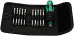 Wera Bit-Satz / Handhalter / Falttasche,Kraftform Kompakt 41 / 11-tlg.,PH/PZ/TX-BO (89mm)