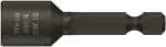 Wera Steckschlüsseleinsatz / Innen-6-kt.,Nr. 869/4 / SW 13,0 x 50 mm / o. Magnet