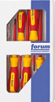 Forum VDE Schraubendreher-Satz,6-tlg.,PH/Schlitz