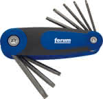 Forum Torx Stiftschlüssel-Satz,TX 9 - TX 40 / Klapphalter